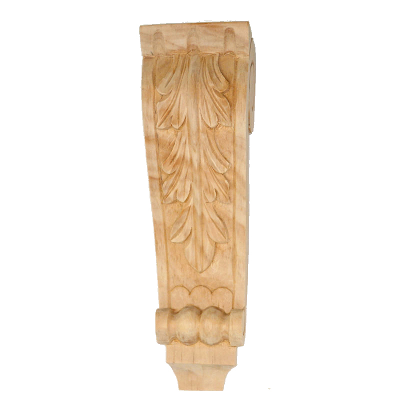 Medium Hand Carved Pine Corbel #225